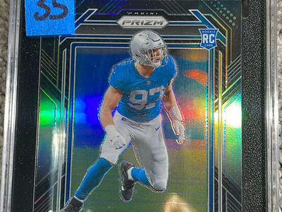 Detroit Lions graded slabs