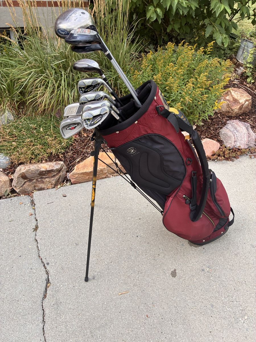 Men’s Callaway Tour Edge golf clubs set for sale