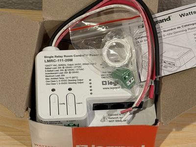 Legrand Wattstopper LMRC-111-20M DLM 1-Relay Room Controller 20A 3 available