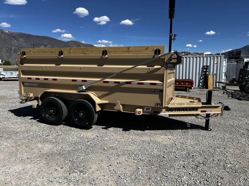 2026 PJ Trailers 7x14 Voyager (DV) Scissor Lift Du