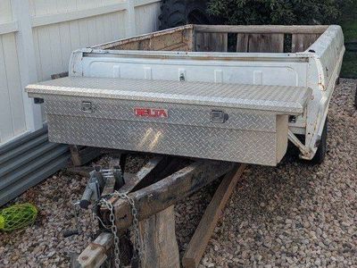 Truck Bed Utility Trailer with Delta Tool Box