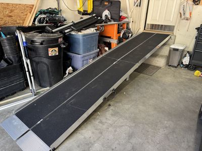 Wheelchair Ramps 12ft like New Folding