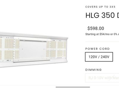 HLG Diablo LED new factory sealed greenhouse grow light