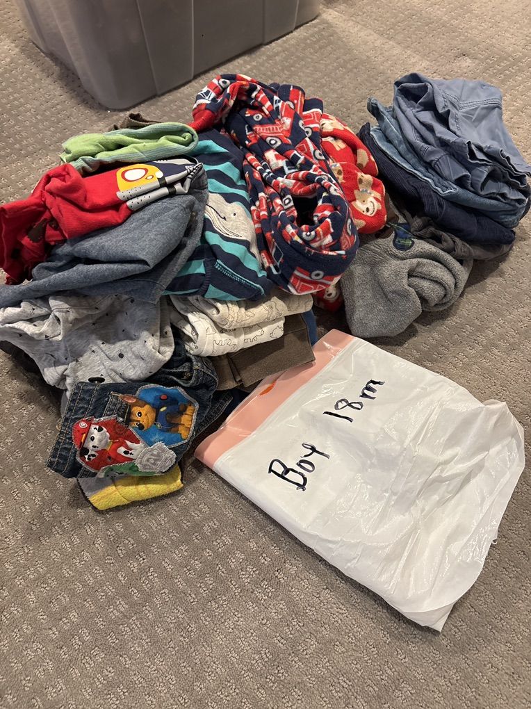 Boys 18 Month Clothes Grab Bag