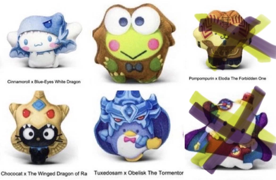 2024 mcdonalds Yu Gi Oh Hello Kitty Happy Mea Toy