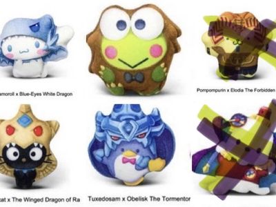 2024 mcdonalds Yu Gi Oh Hello Kitty Happy Mea Toy