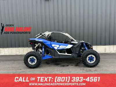 2022 Can-Am® Maverick X3 X rs Turbo RR Intense Blue / Carbon Black / Chalk Grey