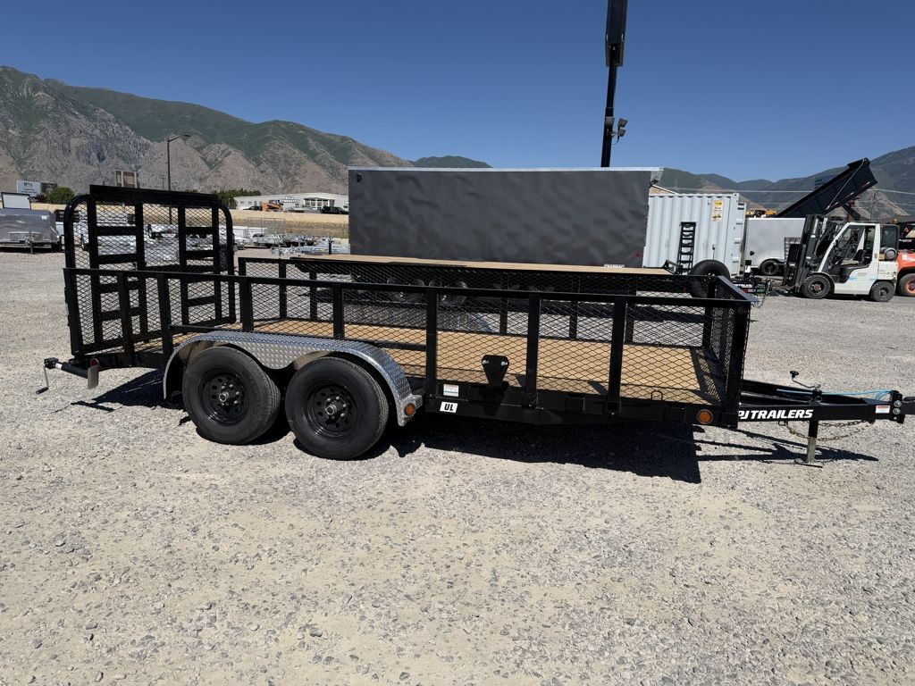 2026 PJ Trailers 7x16 83 Tandem Axle Channel (UL)"
