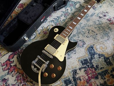 Upgraded Epiphone Les Paul Bigsby /hardcase