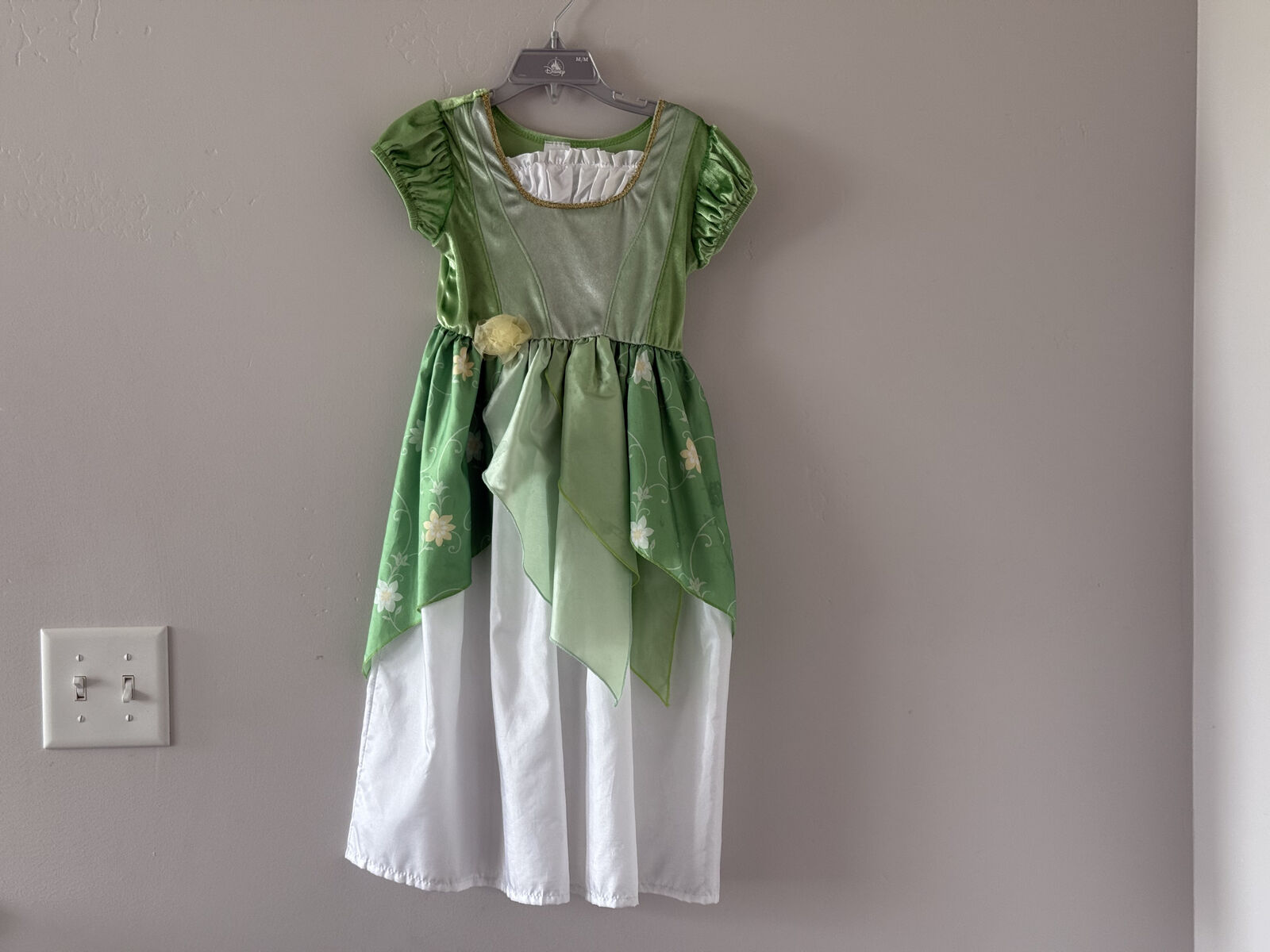 Tiana Girl Dress, Halloween Costume, size - 3-5 years