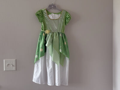 Tiana Girl Dress, Halloween Costume, size - 3-5 years