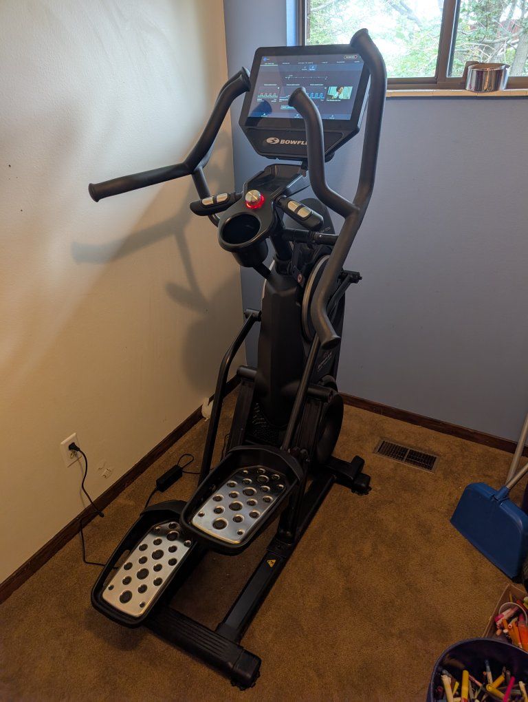 Bowflex Max Total Elliptical Machine with HD Touchscreen