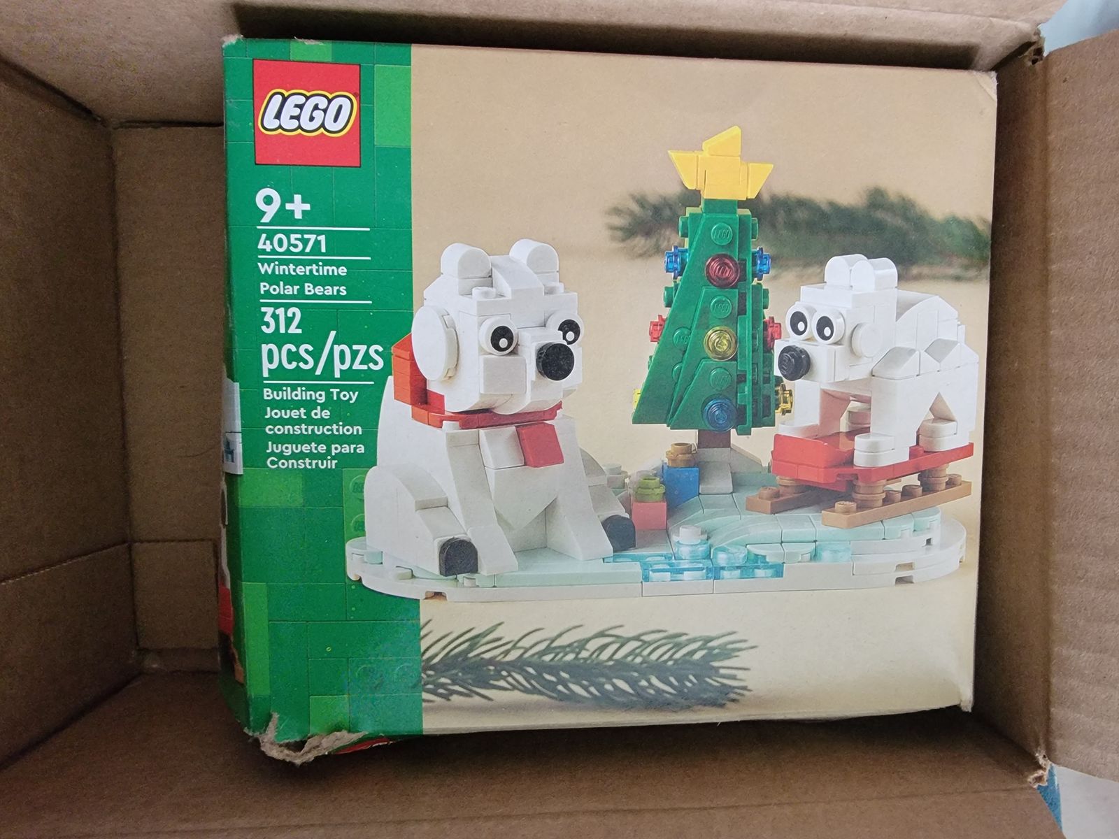 LEGO 40571 Iconic: Wintertime Polar Bears