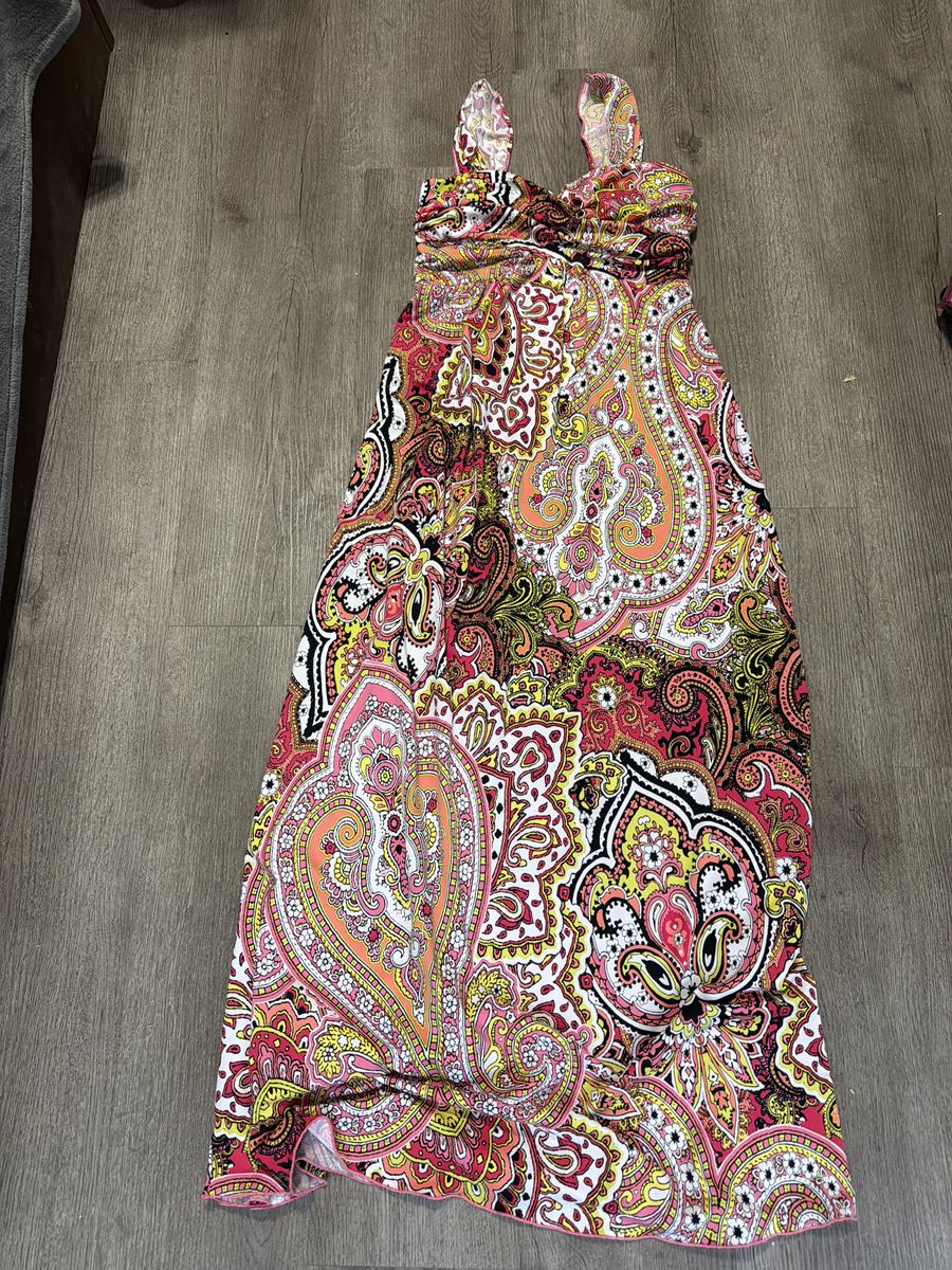 Maurices Paisley Print Maxi Dress Size Small