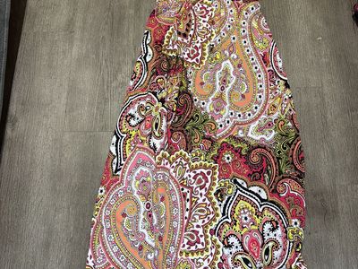 Maurices Paisley Print Maxi Dress Size Small