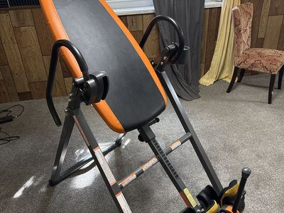 Exerpeutic AirSoft Inversion Table with Adjustable Height and Padding