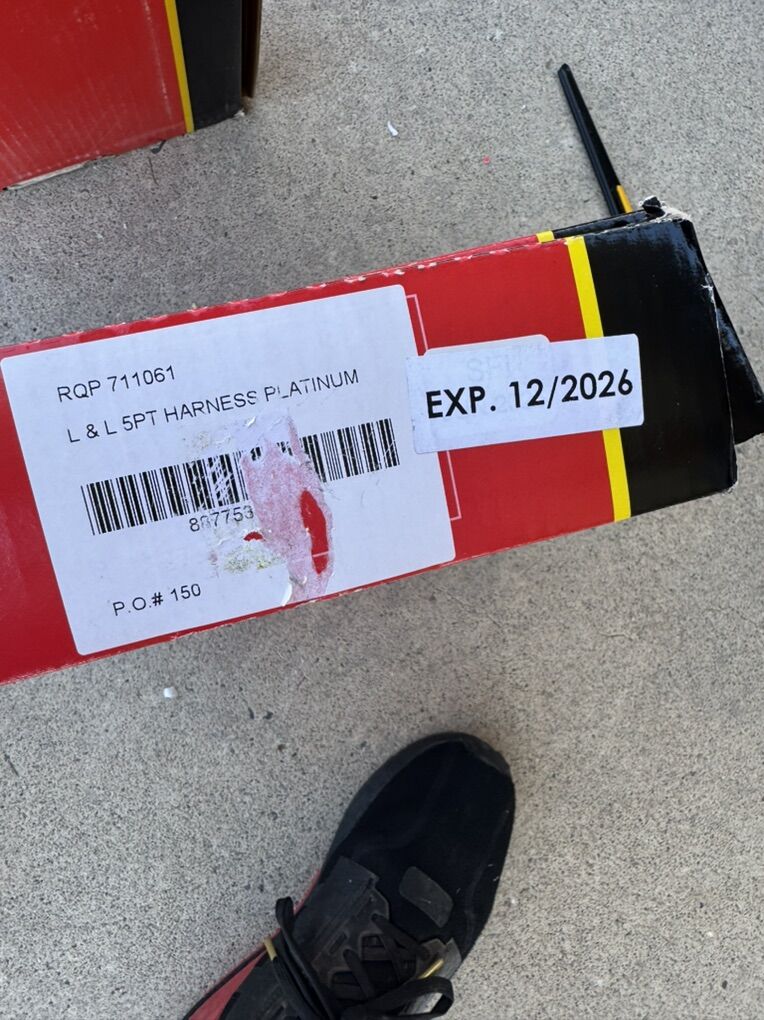 Pair Racequip Harnesses Description On Box