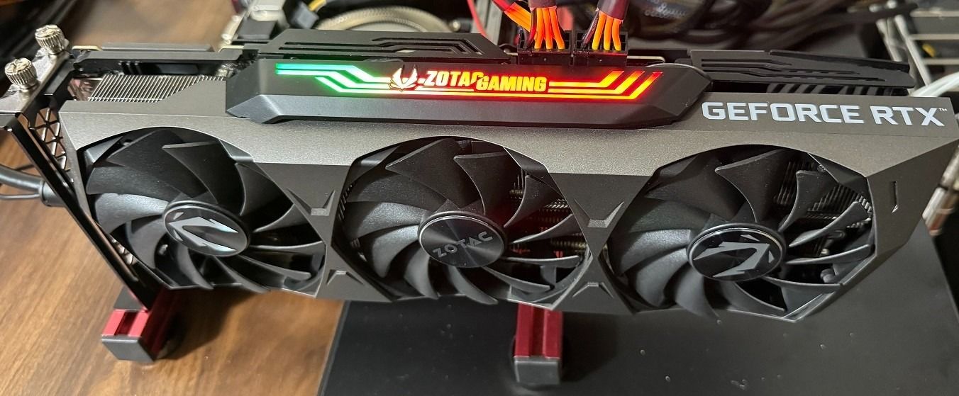 ZOTAC GAMING GeForce RTX 3090 Trinity GPU 24GB GDDR6X - Tested, Works Perfectly