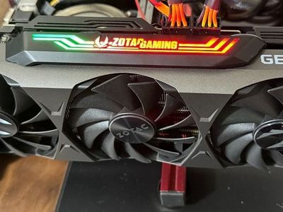 ZOTAC GAMING GeForce RTX 3090 Trinity GPU 24GB GDDR6X - Tested, Works Perfectly
