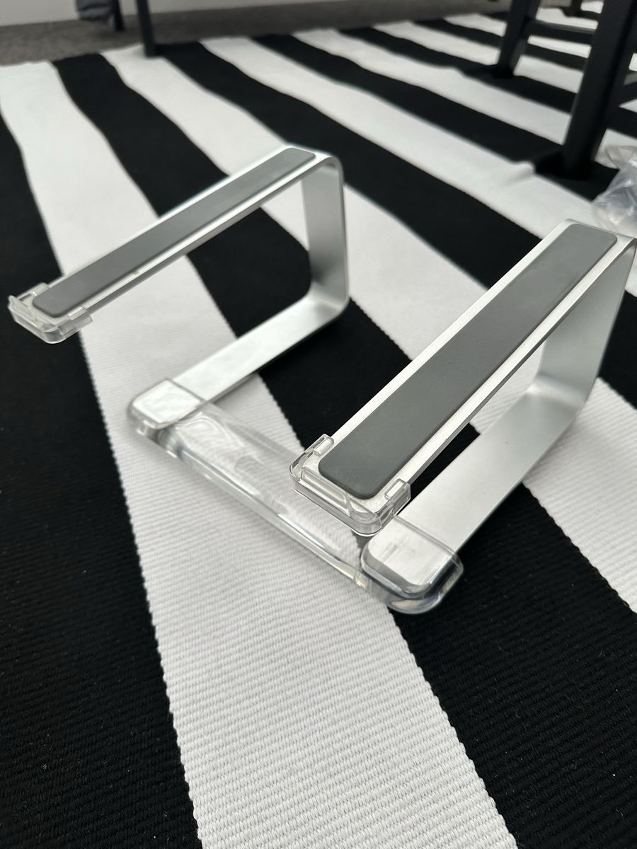 Griffin Laptop Stand - Ergonomic Computer Riser & Laptop Mount Made of Sturdy Brushed Aluminum
