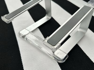 Griffin Laptop Stand - Ergonomic Computer Riser & Laptop Mount Made of Sturdy Brushed Aluminum