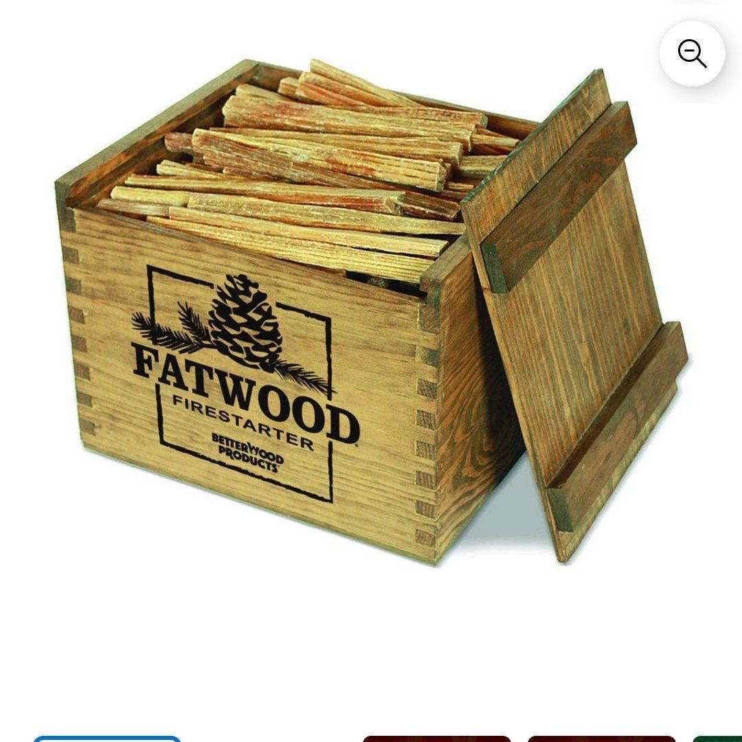 FatWood FireStarter Wood 12lbs Each Box