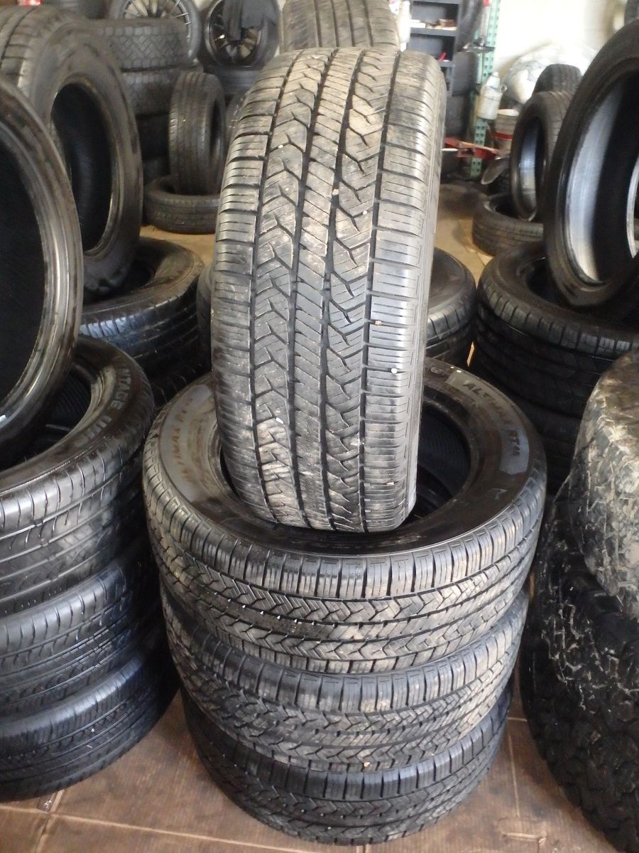 235/55R17 GENERAL ALTIMAX RT 45 SET OF USED TIRES