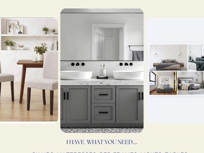 Chairs, Mattresses, Bed Frames, Lights, Tables, Box Springs, Mirrors & More - Home Furnishings
