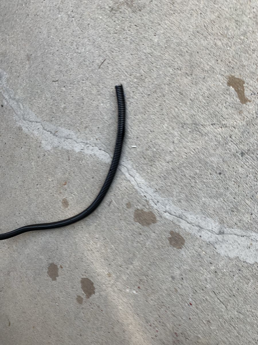 Black Corrugated Wire Loom Tubing - Electrical Cable Conduit