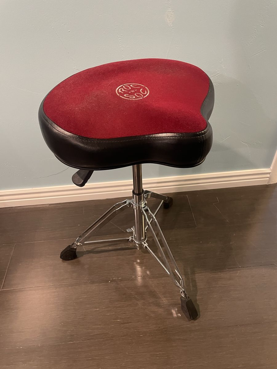 Roc and Soc Nitro Drum Throne Red