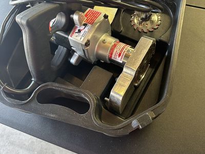 Crain Toe-Kick Saw Model 795 with Case and Extra Blades