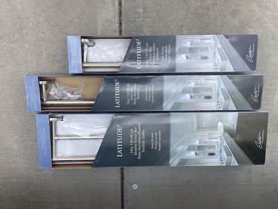 Bathroom towel bars