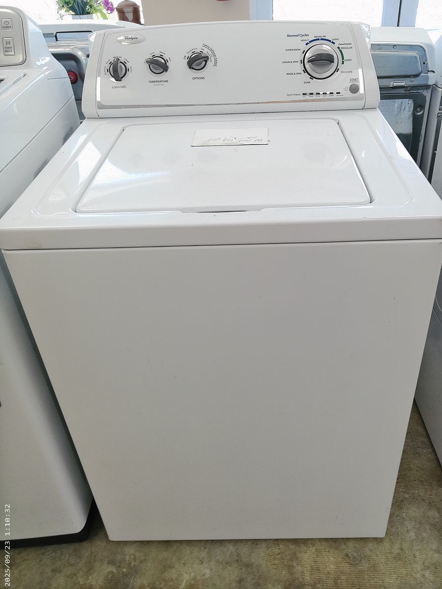 Whirlpool HE Top loading Washer~With Agitator~90 Day Guarantee