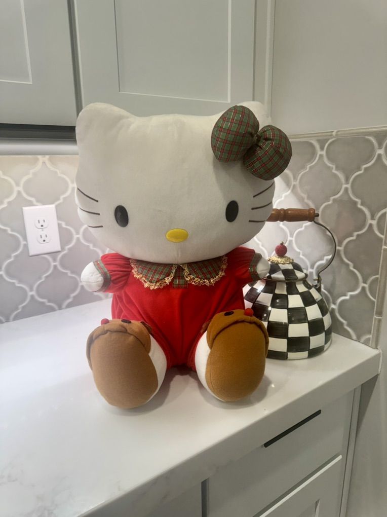Vintage Large 2003 Hello Kitty Holiday Themed