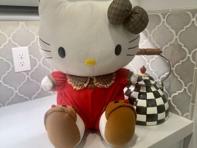 Vintage Large 2003 Hello Kitty Holiday Themed