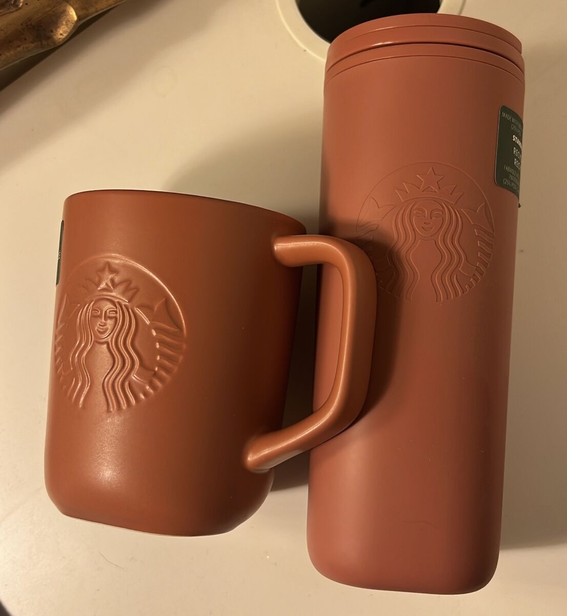 New w. tags Starbucks cup & tumbler
