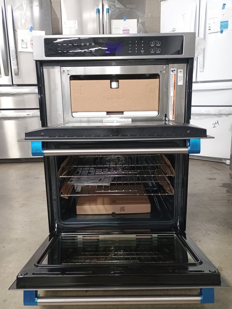 NEW MAYTAG 30 INCH MICROWAVE WALL OVEN COMBO