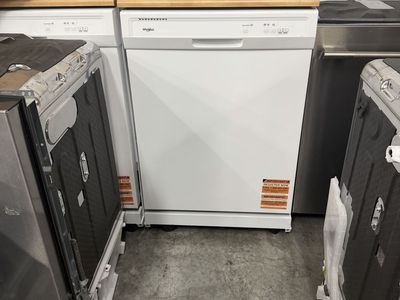NEW WHIRLPOOL WHITE PORTABLE DISHWASHER
