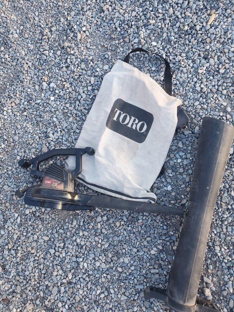 Toro leaf blower/ yard vacuum combo