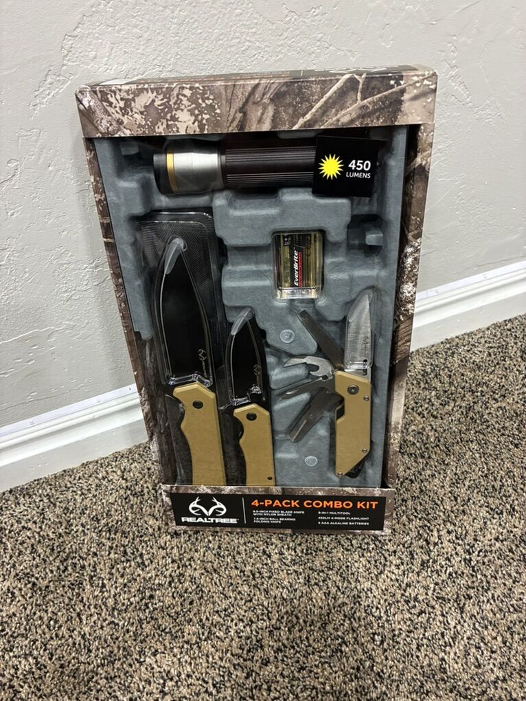 Realtree 3 Pack Knife Set!!!
