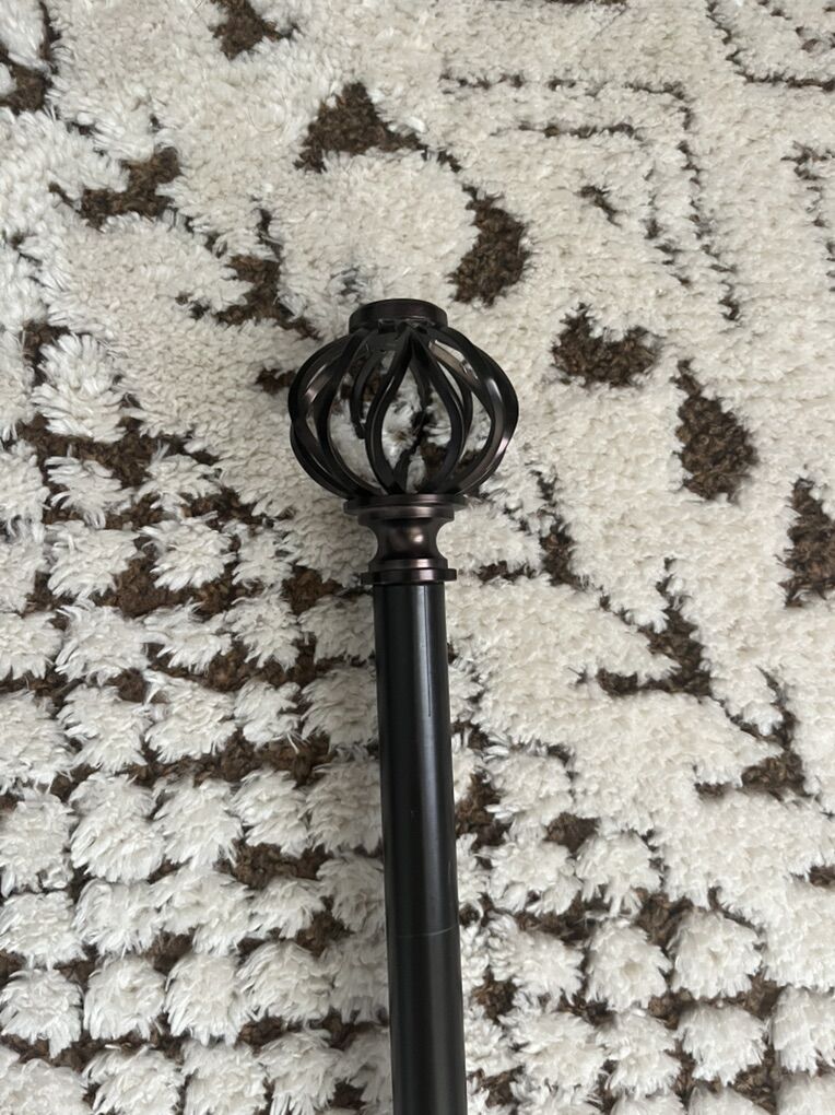 Bronze Decorative Curtain Rod