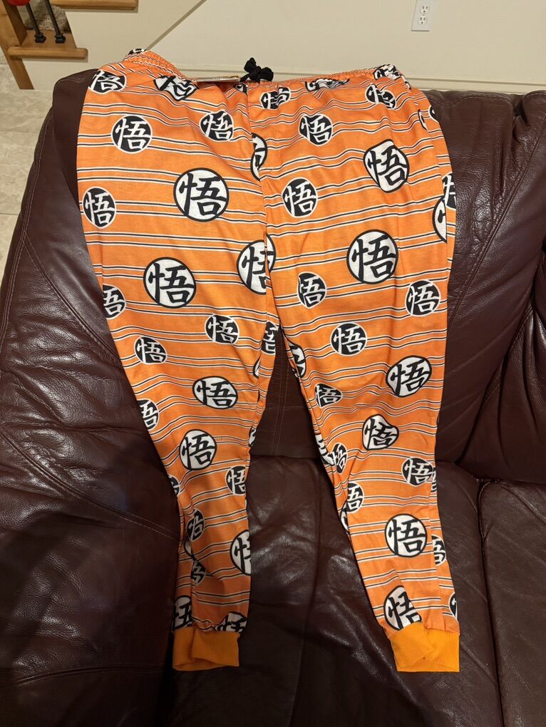 New Large Men's Dragon Ball Z Sleep Jogger