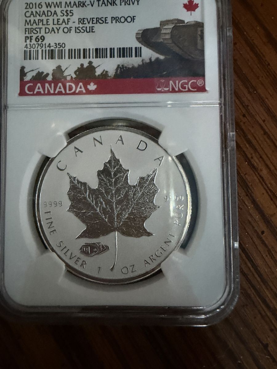 2016 1 oz Silver Maple