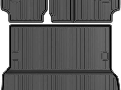 AOMSAZTO Cargo & Backrest Mat for Toyota LC