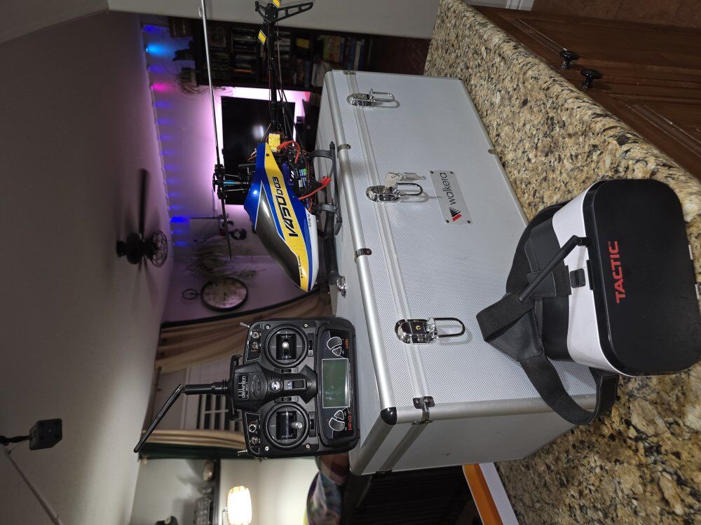 V450D03 6 axis rc helicopter Full RTF-FPV setup