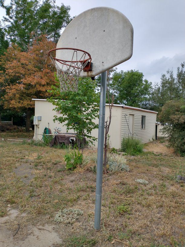 Metal pole, Basketball standard backboard