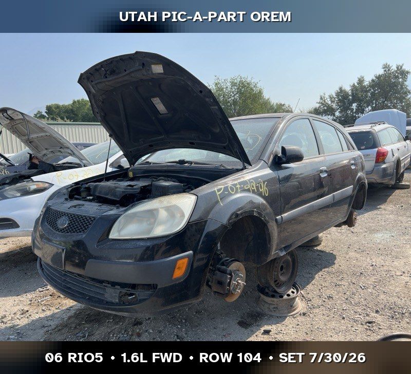 Just In! 2006 Kia Rio5 Parts - UTPAP Orem