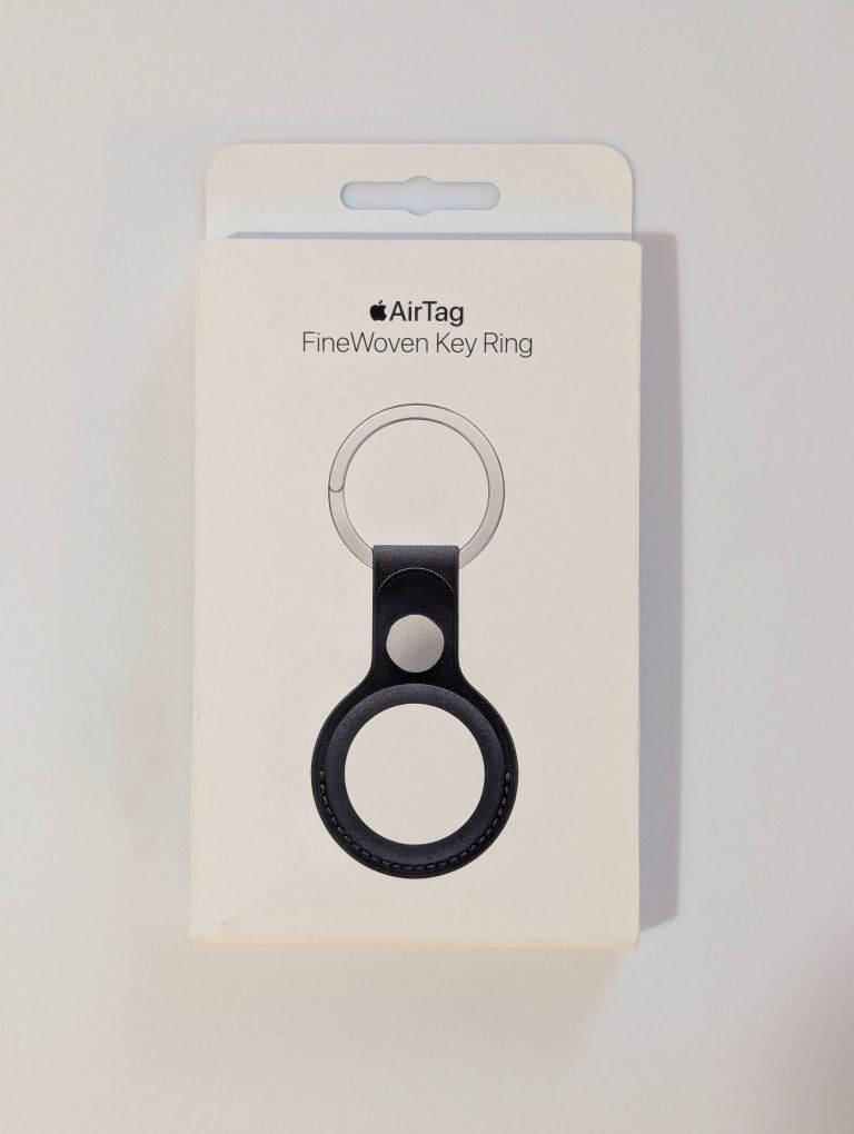 New Apple AirTag FineWoven Key Ring