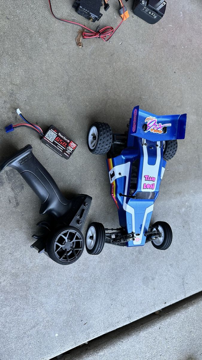 Team Losi JRX2 Brushed 2WD Buggy With Battery