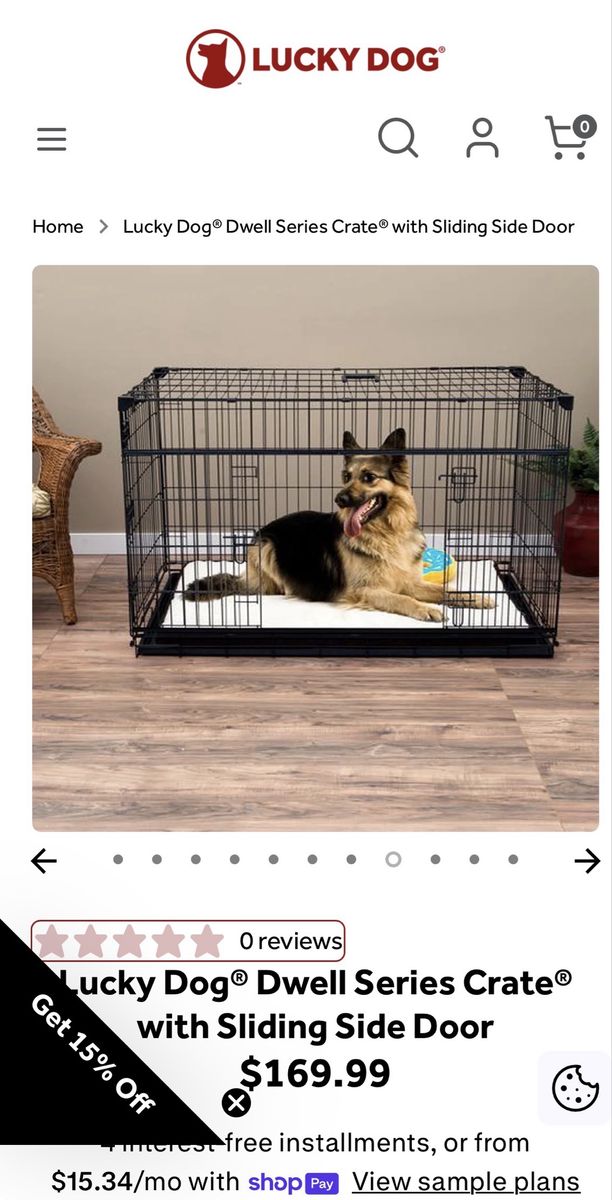 L/XL dog kennel